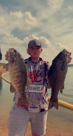 Former Harrisburg Fishing team member Drew Fromm is a Freshman at Wabash Valley Community College.