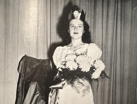 The first homecoming queen featured in the Harrisburg Keystone is from 1944, Carla Cummins.  