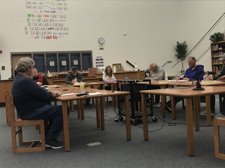 Executive board members met at the Sept. 20 meeting. They discussed upcoming events, and voted on things within the district.