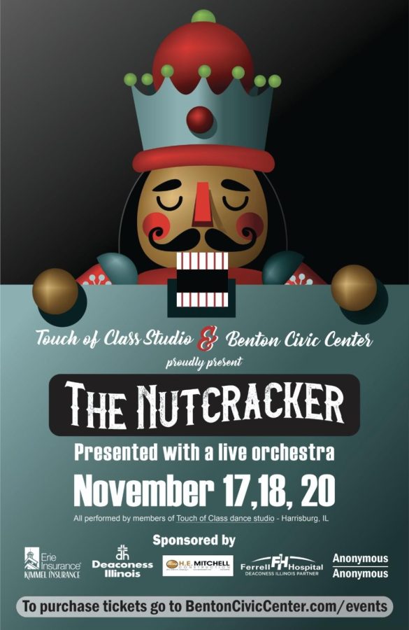 The+Nutcracker+will+be+performed+this+weekend.+Tickets+are+on+sale+for+%2418+for+the+Nov.+17.+18.+and+20.+It+will+be+performed+at+the+Benton+Civics+Center.