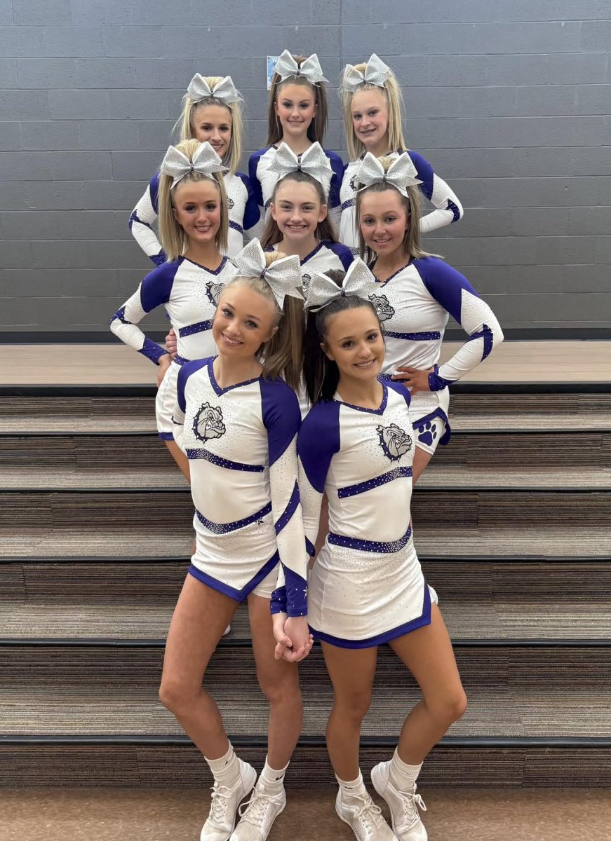 HHS competitive cheer squad has been prepping for a successful season.
Photo provided.
